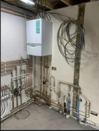 Blackstone Gas heating installation in a managed property