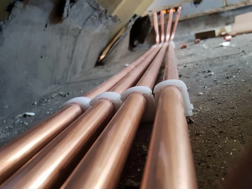 Plumbing pipework